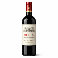 Bouteille de Bordeaux Médoc