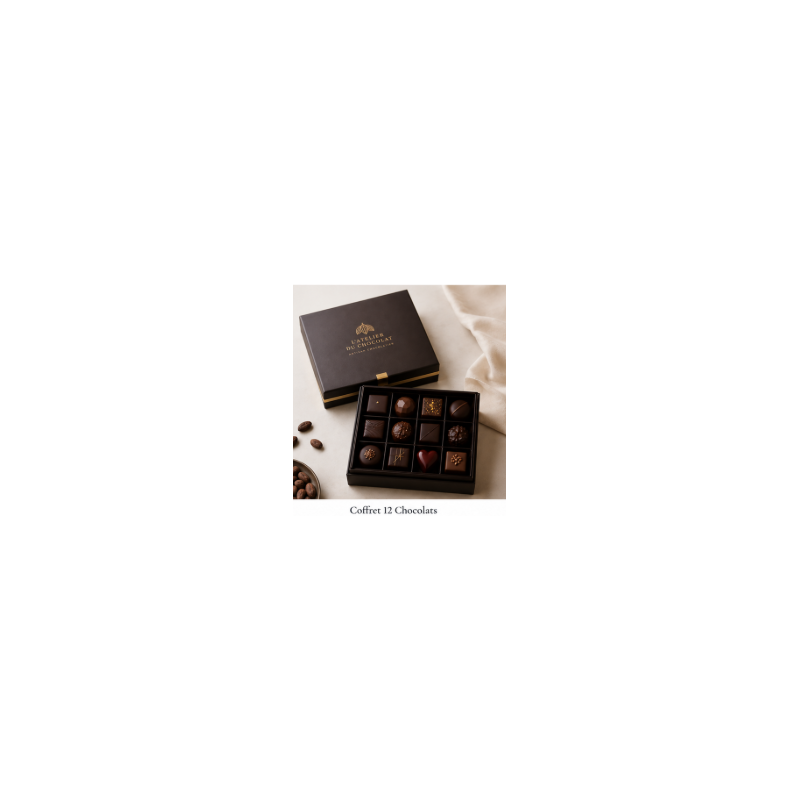 Coffret de 12 chocolats